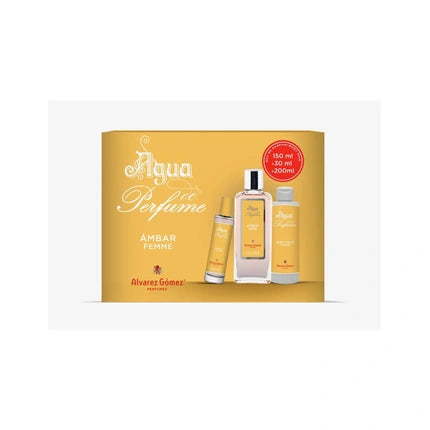 Set Cadou Parfum Alvarez Gomez Ambar Femme, 150 ml