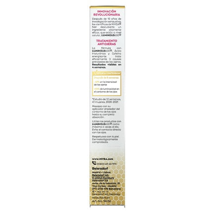 Crema contur ochi, Nivea Luminous, 15ml