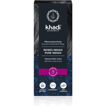 Colorant păr, Khadi, Indigo, 100g