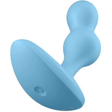 Plug Anal, Satisfyer Deep Diver, Bluetooth, albastru
