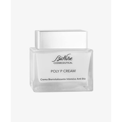 Crema de față Bionike Poly P Cream Intensive Biorevitalizing Anti-Aging, alb, 450 g