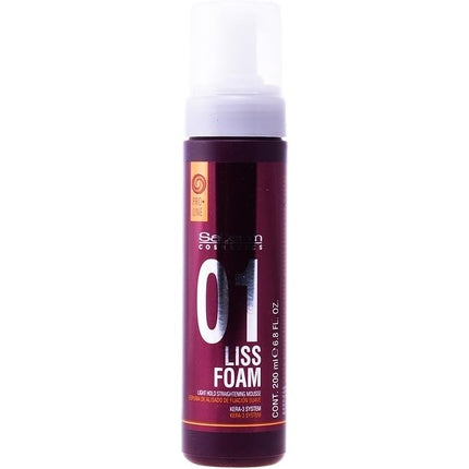 Spumă pentru îndreptat părul, Salerm Cosmetics, Liss Foam, 200ml