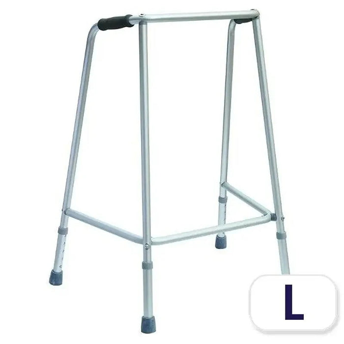 Cadru de mers Geomed, aluminiu, argintiu, 95 cm