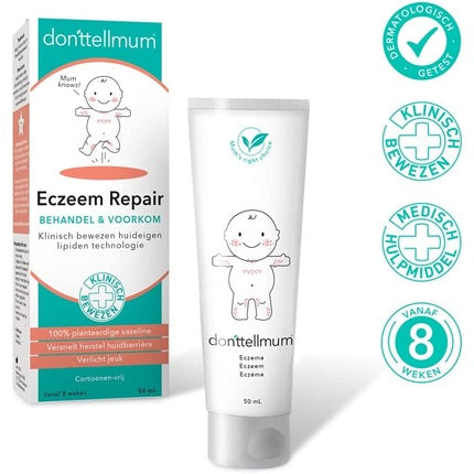 Cremă Eczeme Donttellmum 50ml, Alb
