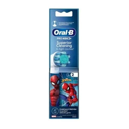 Perii de dinți Oral-B Pro Kids 3+, Spiderman, set 2 bucăți