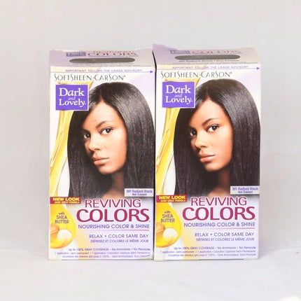 Vopsea Păr, SoftSheen-Carson, Reviving Colors, negru radiant