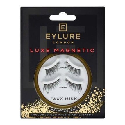 Gene false Eylure Luxe Magnetic Faux Mink Negru