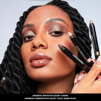 Set Ochi Nudestix, Palette Ochi Nude Earth, 6 Creioane, Cutie Neagră