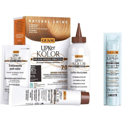 Vopsea de Păr Guam Upker 7.0 Blond Natural