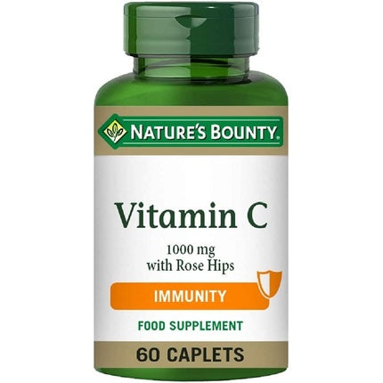 Nature's Bounty Vitamin C 1000mg cu Șoldul Trandafirului, Supliment Alimentar, 60 Tablete