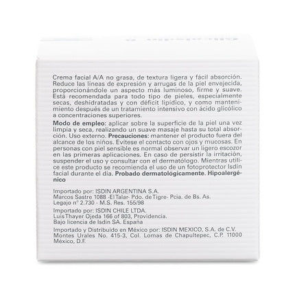 Cremă anti-îmbătrânire, ISDIN, Glicoisdin, alb, 50ml