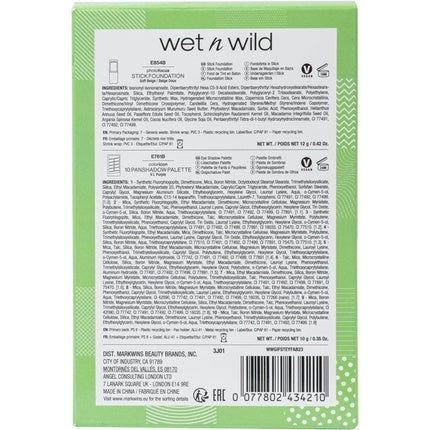 Set machiaj, Wet 'N' Wild, Photo Focus Stick si Color Icon, Soft Beige