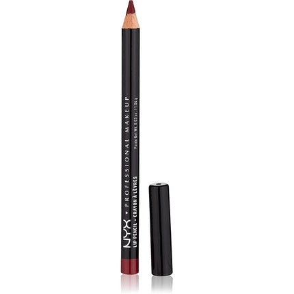 Creion Contur Buze NYX Professional Makeup Slim Lip Pencil Cabaret, nuanță vișinie