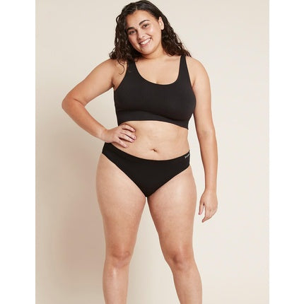 Slip Menstruație Boody Classic Bikini, Normal/Heavy, Negru, M