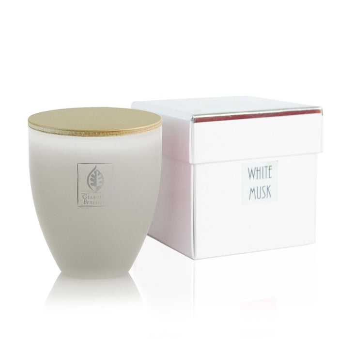 Lumânare parfumată Giardino Benessere White Musk, 100 g