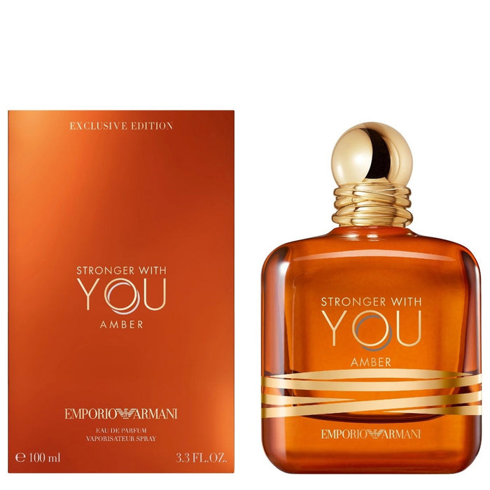 Apă de parfum Giorgio Armani Strong With You Amber, pentru bărbați, 100 ml