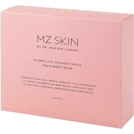 Masca faciala, Mz Skin, Hydra-Lift, aurie, set 5 bucati