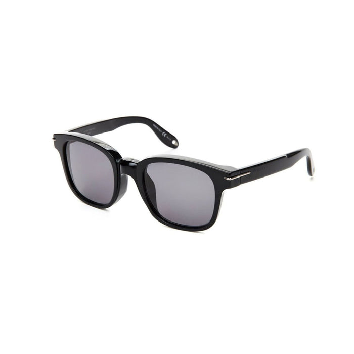 Ochelari de soare Givenchy, ramă neagră, lentile gri