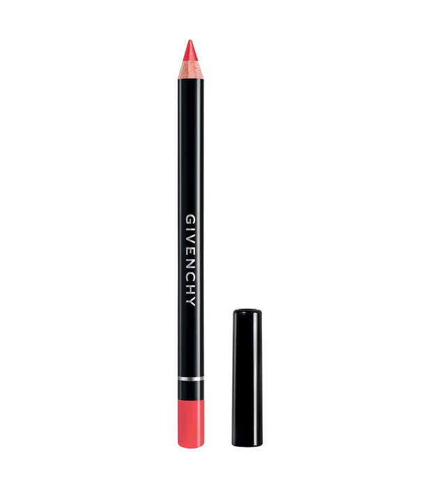 Creion de buze Givenchy, rezistent la apă, nuanța 05 Coral Décolleté, 1,1 g, tester