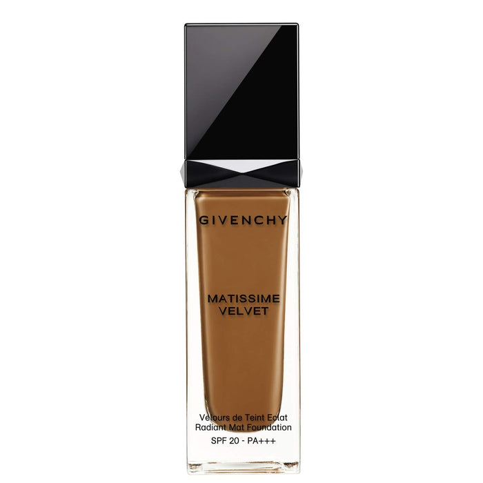 Fond de ten lichid Givenchy Matissime Velvet, matifiant, nuanța 10 Mat Mocha, SPF 20, 10 ml, tester