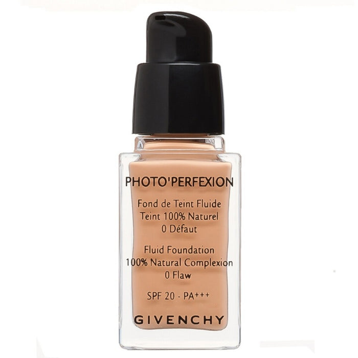 Fond de ten lichid Givenchy Photo Perfexion, strălucire, nuanța 08 Chihlimbar, SPF 20, 25 ml