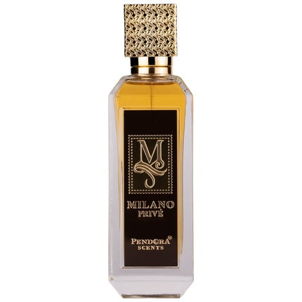 Paris Corner Milano Prive, Eau de Parfum, 100 ml, sticlă transparentă, dop auriu