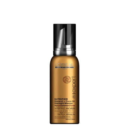 L'Oréal Professionnel SE Nutrifier Overnight Masque, Mască de păr cu glicerină și ulei de cocos, 100ml