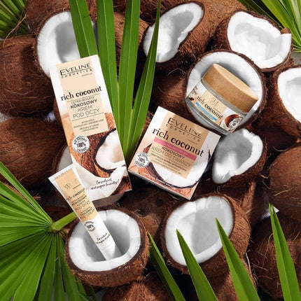 Cremă față, Eveline Cosmetics, Rich Coconut, piele uscată 50ml
