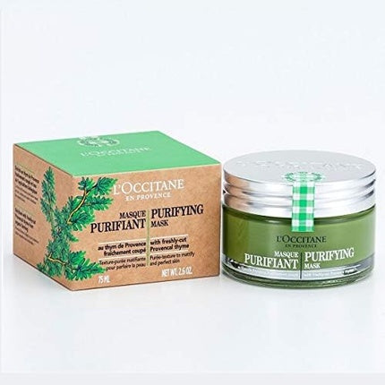 Masca purificatoare, L'Occitane, 75ml, verde