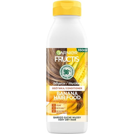 Kit îngrijire păr, Garnier, Fructis Hair Food Banana, 350ml