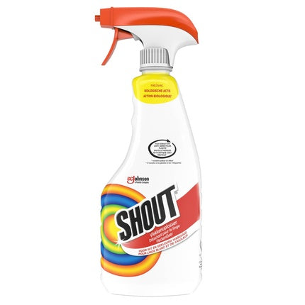 Spray Îndepărtare Pete Shout - 574g, Alb cu Cap Portocaliu