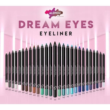 Creion de ochi Golden Rose Dream Eyes Kgde 407, negru