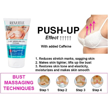 Gel modelare bust, Revuele, Slim & Detox, 150ml