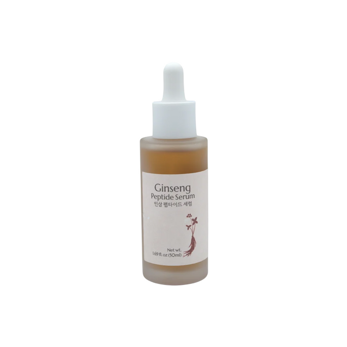 Ser de față Glamfox Ginseng Peptide Serum, antiîmbătrânire, hidratant, 50 ml