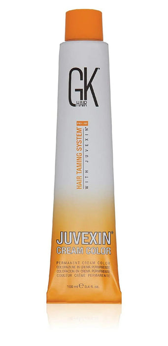 Vopsea permanentă de păr Global Keratin Juvexin Cream Color, nuanța 7.1 Ash Blonde, 100 ml