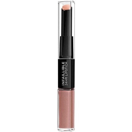 Ruj Lichid, L'Oréal, Infallible 24HR 2 Step 115 Infinitely Mocha