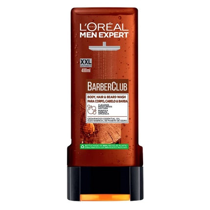 Gel de duș pentru bărbați, L'Oréal Paris Men Expert Barber Club, 400ml