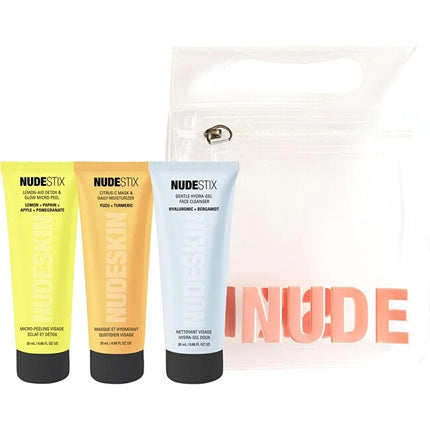 Set cadou îngrijire facială Citrus Skin Renewal pentru piele sensibilă, 3 produse
