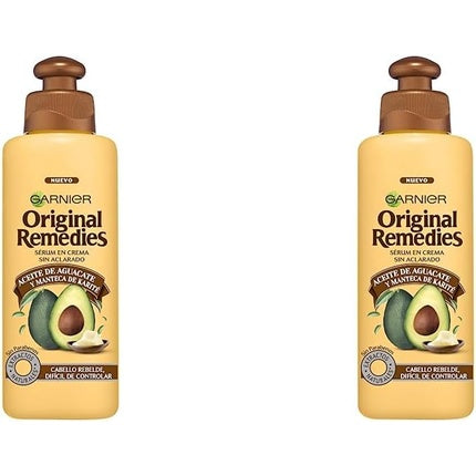 Tratament fara clatire, Garnier, Original Remedies, Ulei de Avocado si Karite, 200ml