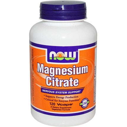 Tablete Magneziu Citrat Now Foods 200mg 100 bucăți