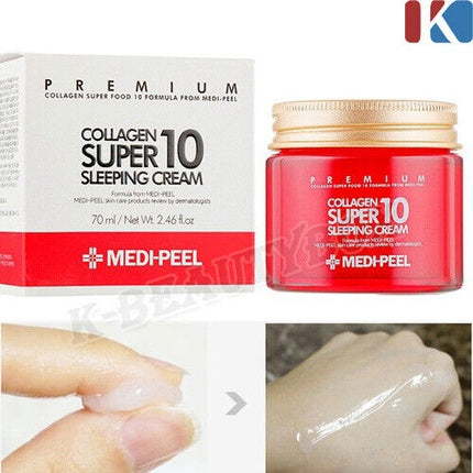 Cremă de noapte Medi-Peel Collagen Super 10 Sleeping Cream 70ml