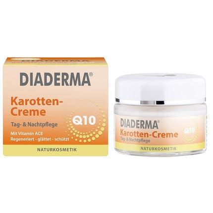 Crema Zilnică DIADERMA Carrot Q10 + Vitamine ACE, 50ml