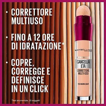Corector, Maybelline New York, Instant Anti-Aging 115 Warm Light