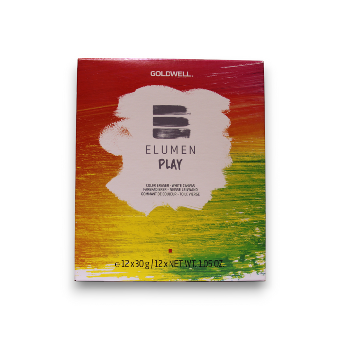 Îndepărtător de culoare pentru păr Goldwell Elumen Play Eraser, 12 x 30 g