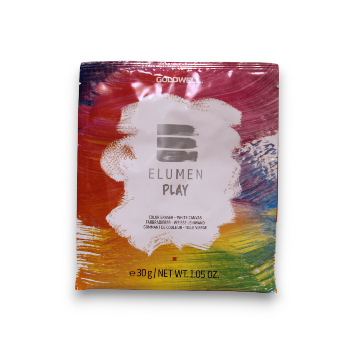 Îndepărtător de culoare pentru păr Goldwell Elumen Play Eraser, 12 x 30 g
