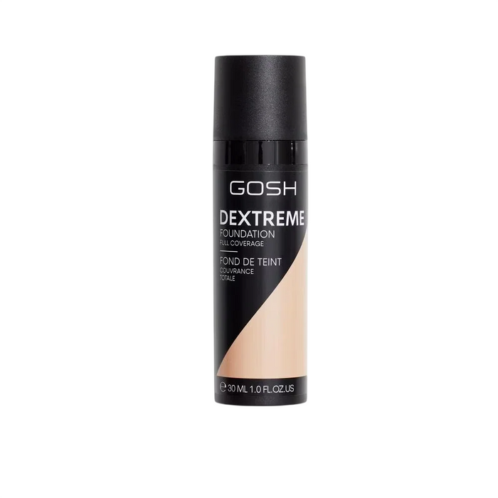 Fond de ten lichid Gosh Dextreme, vegan, cu efect mat, nuanța 004 Natural, 30 ml, tester