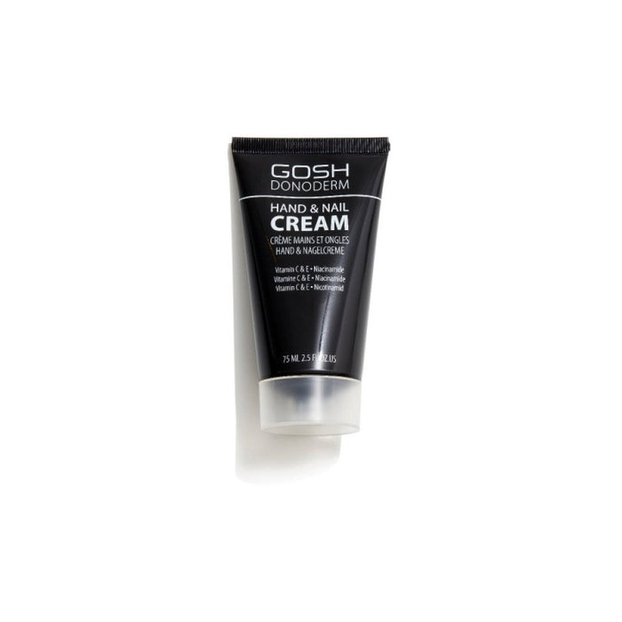 Cremă pentru mâini și unghii Gosh Donoderm, hidratantă, cu vitaminele C și E, 75 ml