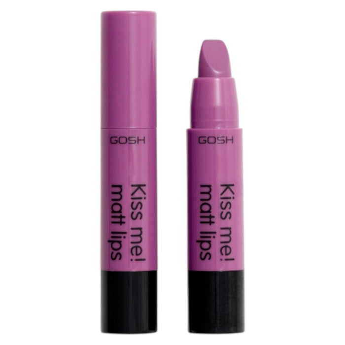 Ruj mat Gosh Kiss Me! Matt Lips, nuanța 012 Sărut de vară, 2 g, tester