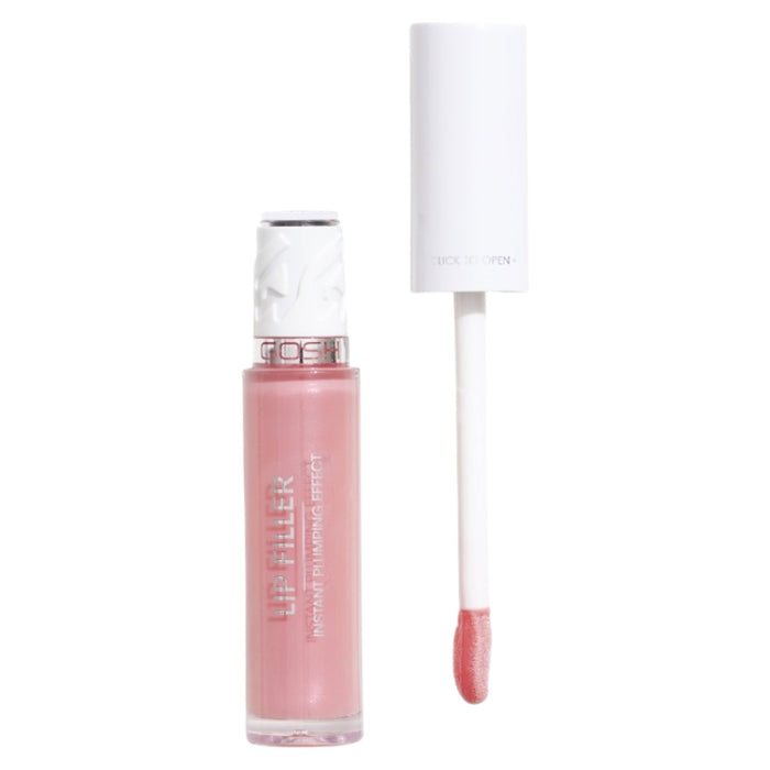 Luciu de buze Gosh Lip Filler, efect de volum, nuanța 001 Baby, 5 ml, tester