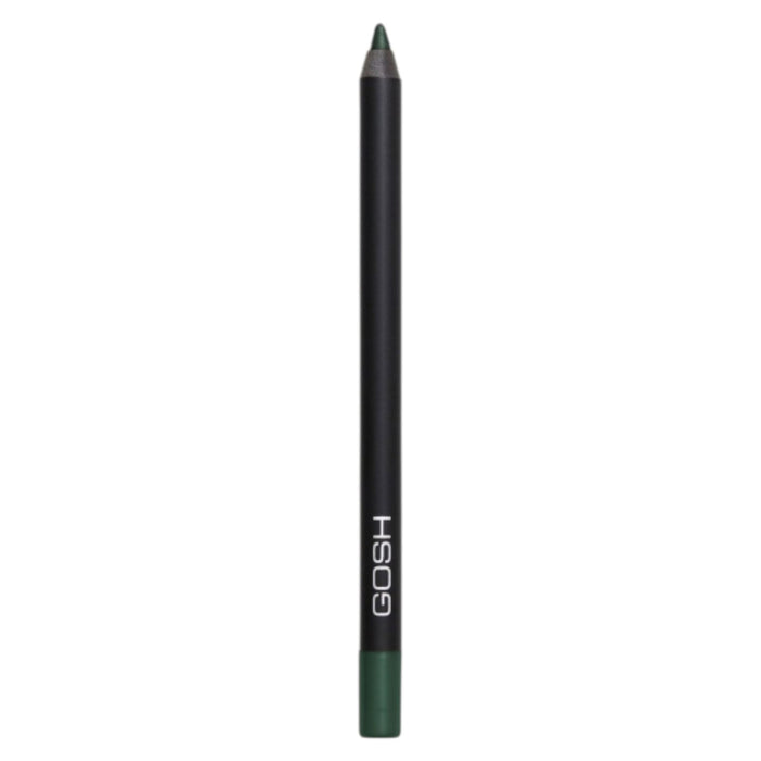 Creion de ochi kajal Gosh Velvet Touch, rezistent la apă, nuanța Woody Green, 1,2 g, tester